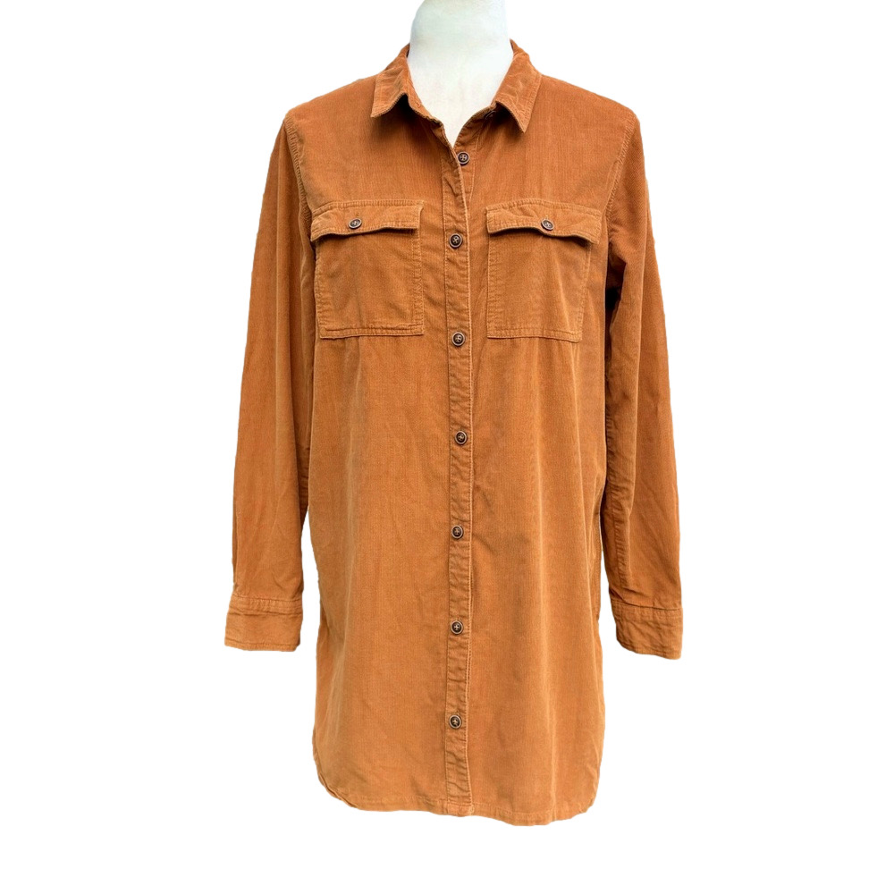 Sabotage caramel corduroy tunic